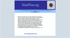 Desktop Screenshot of giantvirus.org