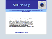 Tablet Screenshot of giantvirus.org